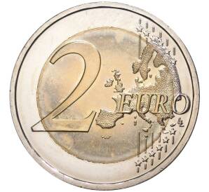 2 евро 2015 года D Германия «30 лет флагу Европейского союза»