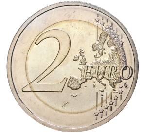 2 евро 2015 года G Германия «30 лет флагу Европейского союза»