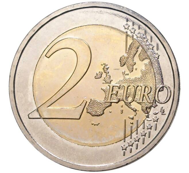 Монета 2 евро 2015 года D Германия «Федеральные земли Германии — Гессен (Церковь Святого Павла во Франкфурт-на-Майне)» (Артикул: M2-53383) — Фото №2