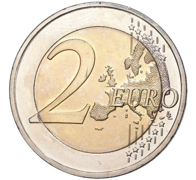 Монета 2 евро 2015 года F Германия «Федеральные земли Германии — Гессен (Церковь Святого Павла во Франкфурт-на-Майне)» (Артикул: M2-53384) — Фото №2