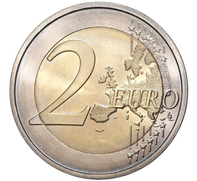 Монета 2 евро 2015 года J Германия «Федеральные земли Германии — Гессен (Церковь Святого Павла во Франкфурт-на-Майне)» (Артикул: M2-53386) — Фото №2