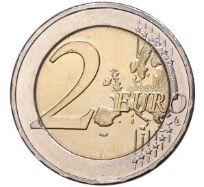 2 евро 2012 года Греция «10 лет евро наличными» — Фото №2