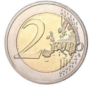 2 евро 2012 года Мальта «Конституция Мальты — Совет большинства 1887 года» — Фото №2