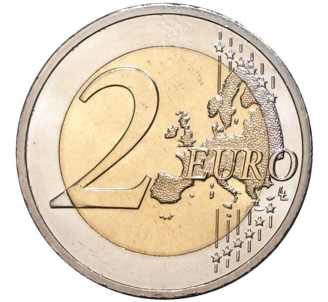 Монета 2 евро 2011 года Нидерланды «500 лет издания книги Похвала глупости Эразма Роттердамского» (Артикул M2-53404)