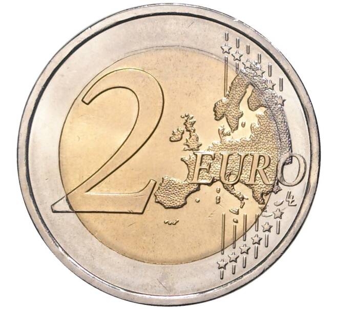 Монета 2 евро 2014 года Португалия «Международный год семейных фермерских хозяйств» (Артикул M2-53407)