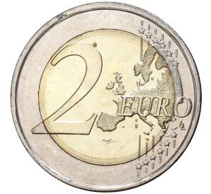 2 евро 2009 года Финляндия «200 лет автономии Финляндии» — Фото №2