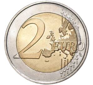 2 евро 2008 года Франция «Председательство Франции в Европейском Союзе во 2-ой половине 2008 года» — Фото №2