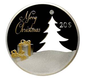20 долларов 2012 года «Счастливого Рождества» — Фото №1