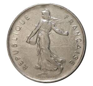 5 франков 1971 года Франция — Фото №2