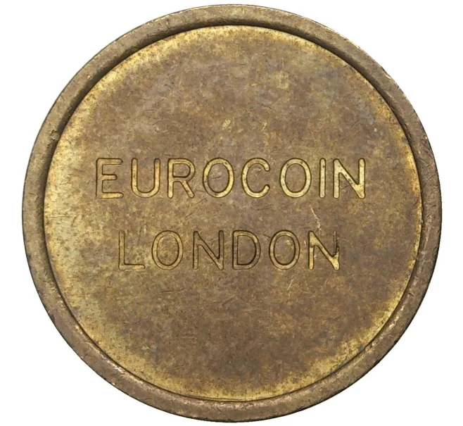 Жетон для торговых автоматов «Eurocoin» Великобритания (Лондон) (Артикул K27-5692)
