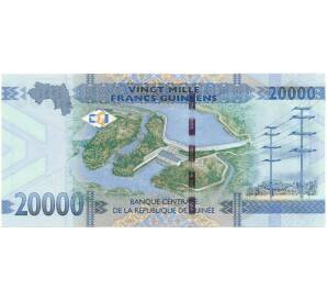 20000 франков 2015 года Гвинея