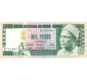 1000 песо 1978 года Гвинея-Бисау — Фото №1