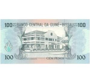 100 песо 1990 года Гвинея-Бисау — Фото №2