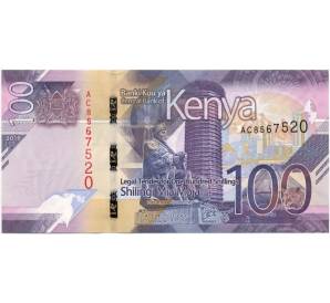 100 шиллингов 2019 года Кения — Фото №1