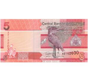 5 даласи 2019 года Гамбия — Фото №1