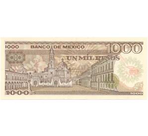 1000 песо 1985 года Мексика — Фото №2