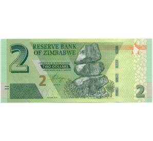 2 доллара 2019 года Зимбабве — Фото №1