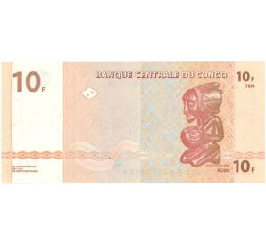 10 франков 2003 года Конго (ДРК) — Фото №2