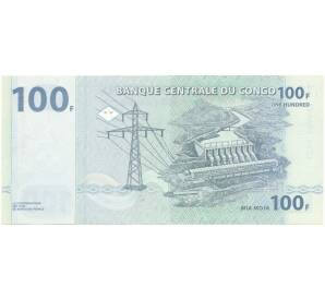 100 франков 2007 года Конго (ДРК) — Фото №2