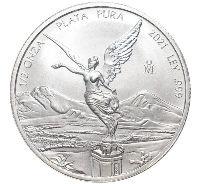 Монета 1/2 унции 2021 года Мексика «Свобода» (Артикул M2-53729)