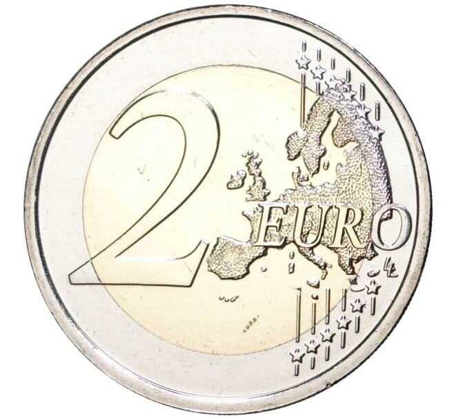 Монета 2 евро 2021 года Словакия «100 лет со дня рождения Александра Дубчека» (Артикул M2-53741)