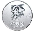 Монета 2 доллара 2021 года Ниуэ «30 лет видеоигре Sonic the Hedgehog» (Артикул M2-52610)
