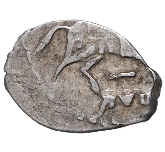 Монета Копейка 1702 года Петр I Старый денежный двор (Москва) (Артикул M1-42729)