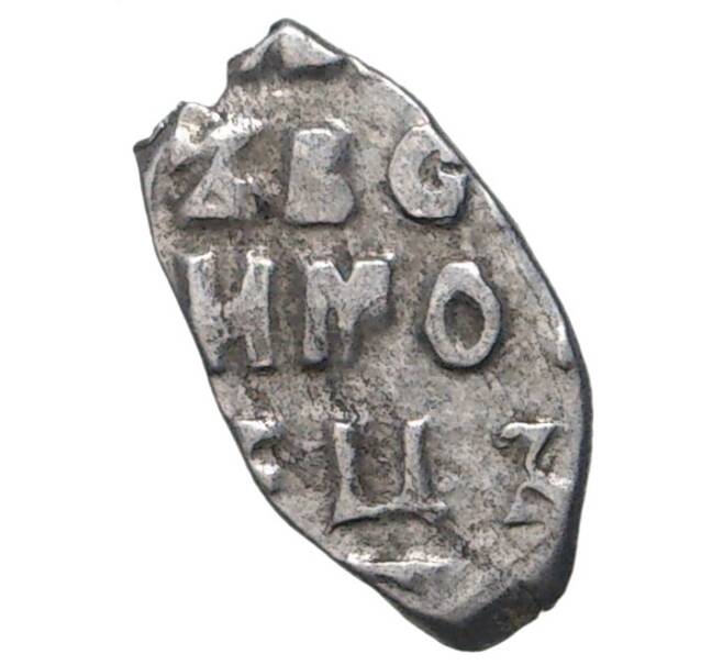 Монета Копейка 1709 года Петр I Кадашевский денежный двор (Москва) (Артикул M1-42776)