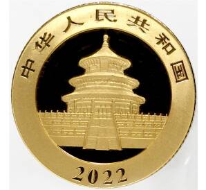 50 юаней 2022 года Китай «Панда» — Фото №2