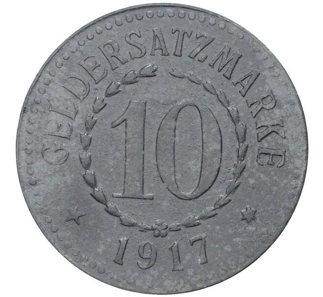 Монета 10 пфеннигов 1917 года Германия — город Позен (Познань) (Нотгельд) (Артикул K1-3399)