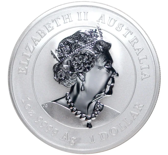 Монета 1 доллар 2021 года Австралия «Год быка» (Артикул M2-43598)