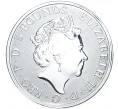 Монета 5 фунтов 2019 года Великобритания «Звери Королевы — Йейл Маргарет Бофорт» (Артикул M2-30494)