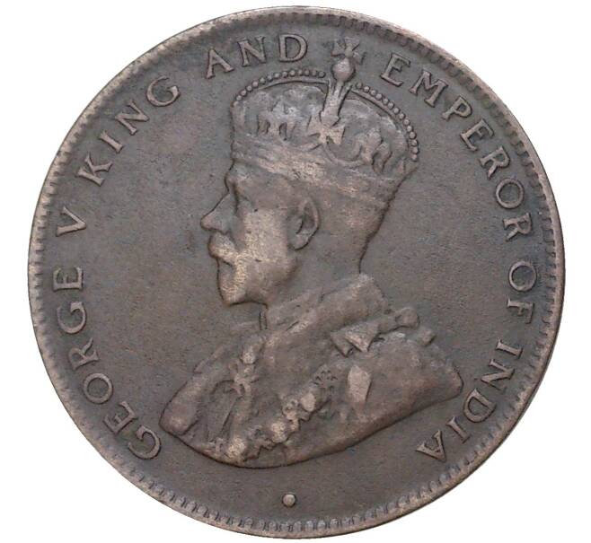 Монета 2 цента 1922 года Британский Маврикий (Артикул K27-6183)