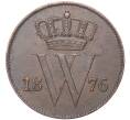 Монета 1 цент 1876 года Нидерланды (Артикул K27-6184)