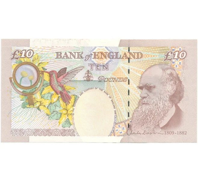 Банкнота 10 фунтов 2004 года Великобритания (Банк Англии) (Артикул B2-8554)