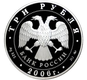 3 рубля 2006 года ММД «100 лет парламентаризма в России»
