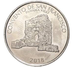 1/2 бальбоа 2018 года Панама «Монастырь Сан-Франциско» — Фото №1