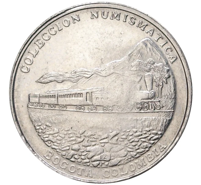 Жетон Колумбия «Компания Bogota Savannah Railway» (Артикул K27-6347)