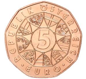 5 евро 2012 года Австрия «Чемпионат мира по горнолыжному спорту 2013 в Шладминге» — Фото №2