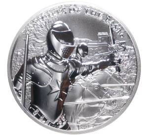 5 евро 2021 года Мальта «Рыцари прошлого» — Фото №1