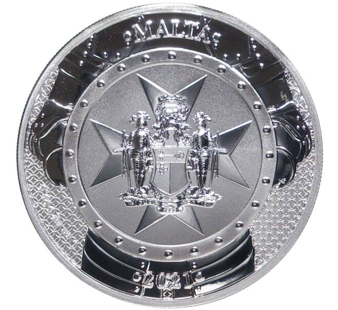 Монета 5 евро 2021 года Мальта «Рыцари прошлого» (Артикул M2-54104)