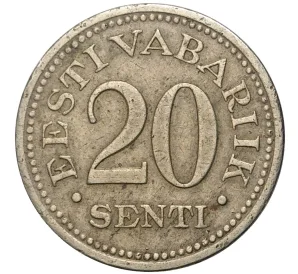 20 сентов 1935 года Эстония