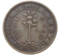Монета 1/2 цента 1901 года Британский Цейлон (Артикул K27-6426)