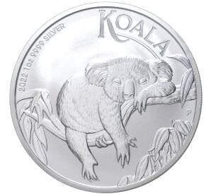 1 доллар 2022 года Австралия «Австралийская Коала» — Фото №1