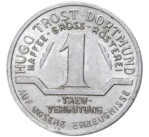 Жетон 1932 года Германия (город Дортмунд) — фирма Hugo Trost