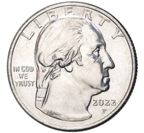 1/4 доллара (25 центов) 2022 года Р США «Американские женщины — Майя Анжелу» — Фото №2