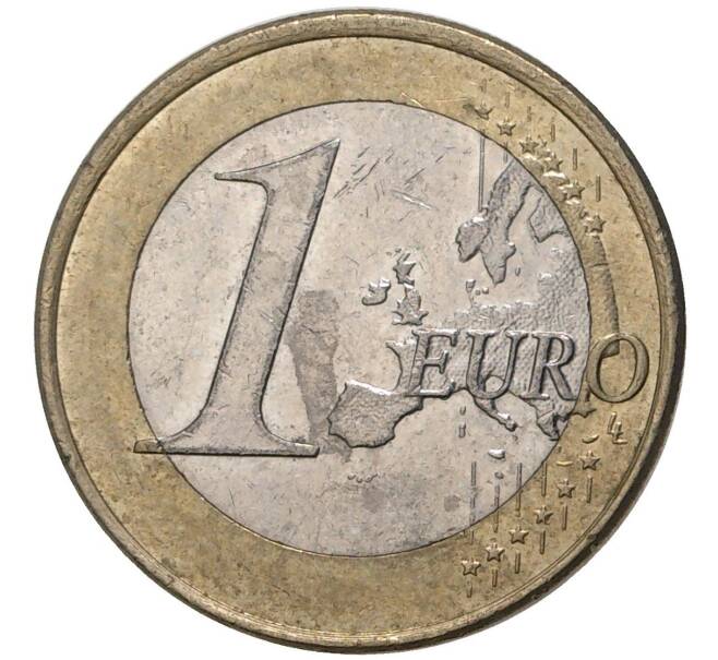 Монета 1 евро 2008 года Испания (Артикул: K11-2315) — Фото №2