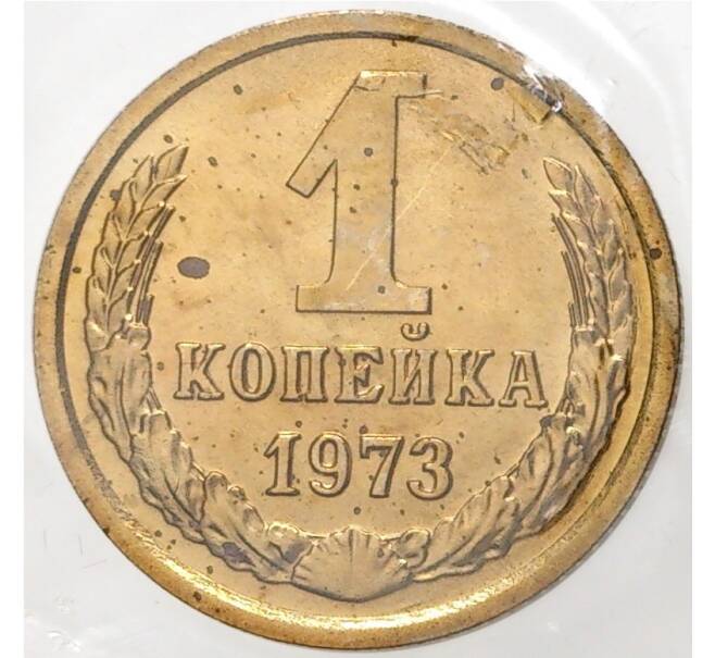 Монета 1 копейка 1973 года (Артикул M1-43451)