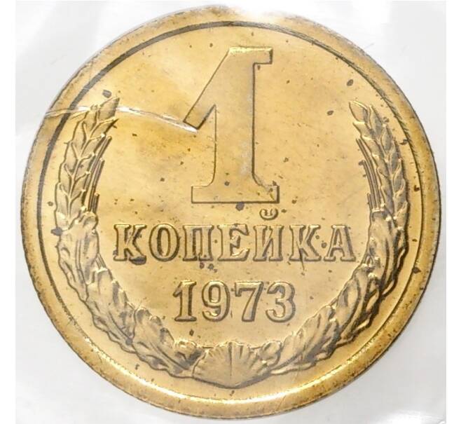 Монета 1 копейка 1973 года (Артикул M1-43452)