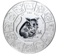 Монета 1 доллар 2008 года Ниуэ «Китайский гороскоп — Год крысы» (Артикул M2-54288)